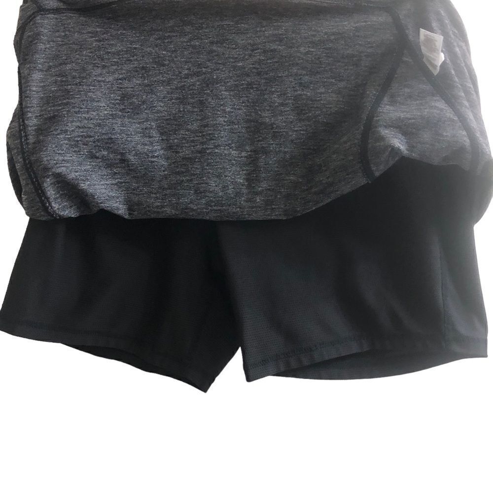 Athleta Women's Excursion Skort Heather Gray Pockets Travel Outdoor Size Medium - Picture 3 of 5